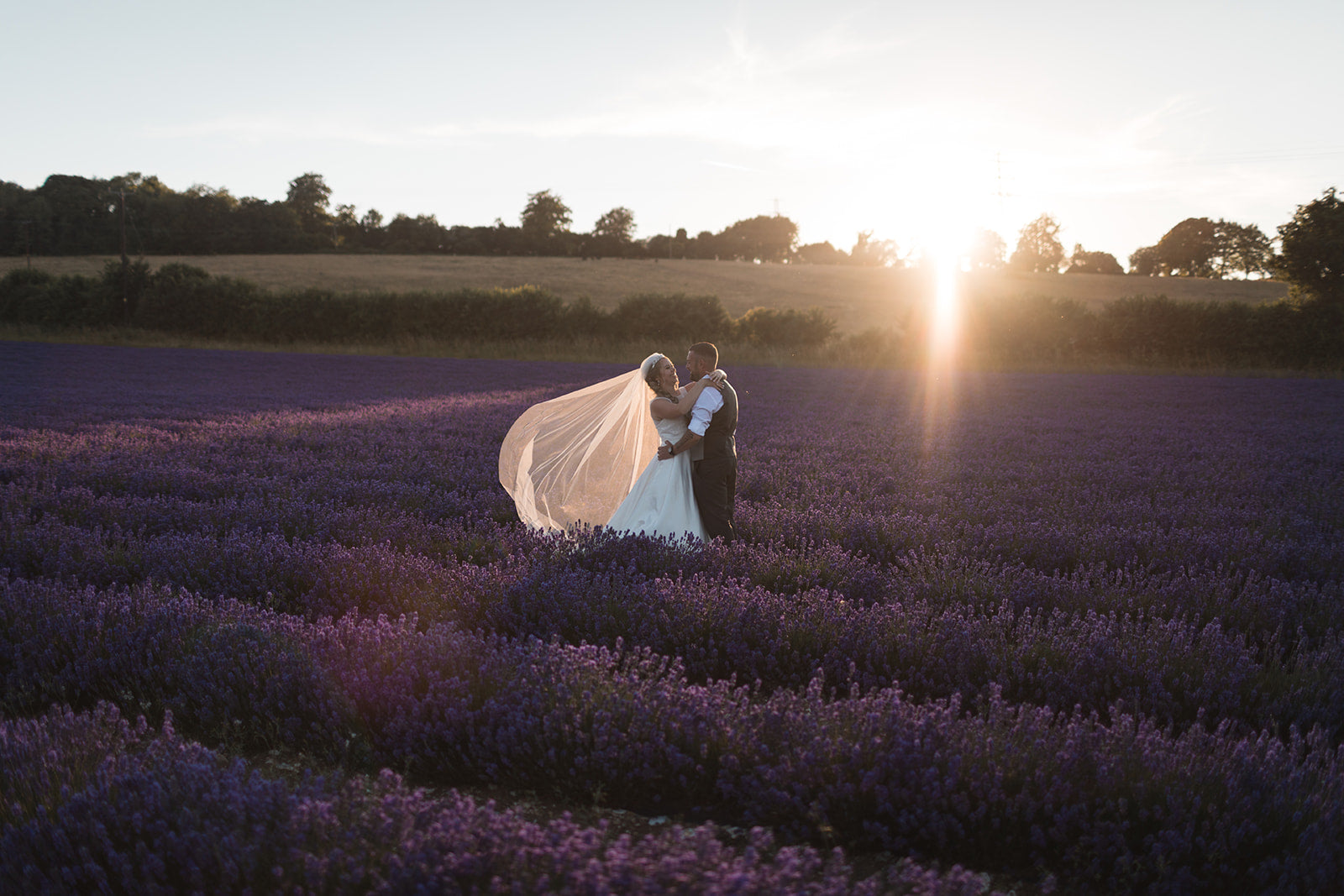 Privater Lavender Field Weddings - Jodie & Alex