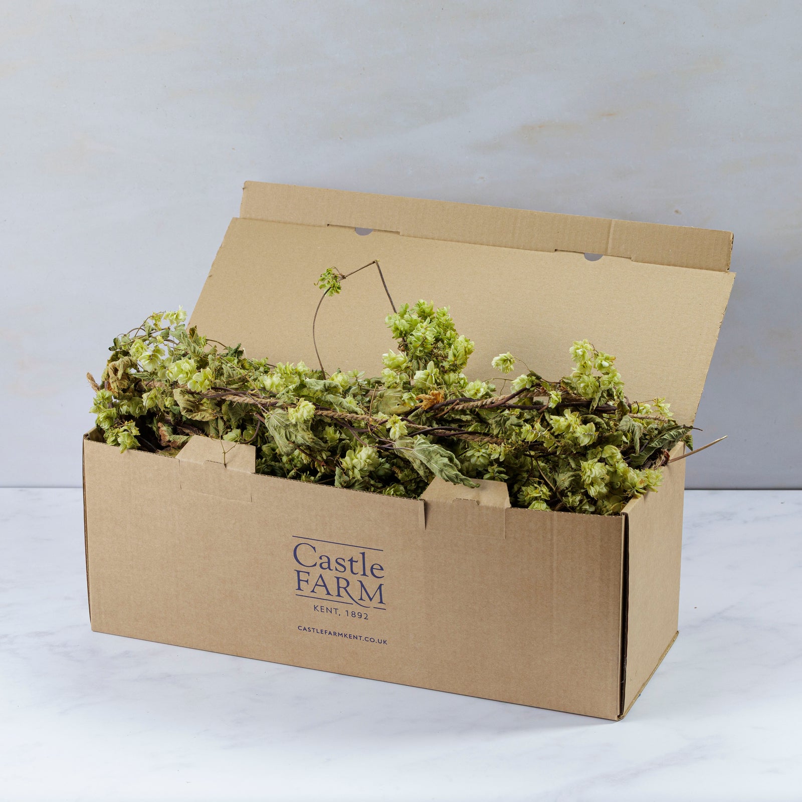 DRIED HOP BINE PIECES