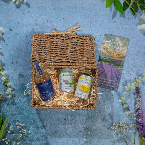ジャンクガーデン農園セット ベジタブルBOX ミルク缶 web-gen-lavender-gin-hamper-
