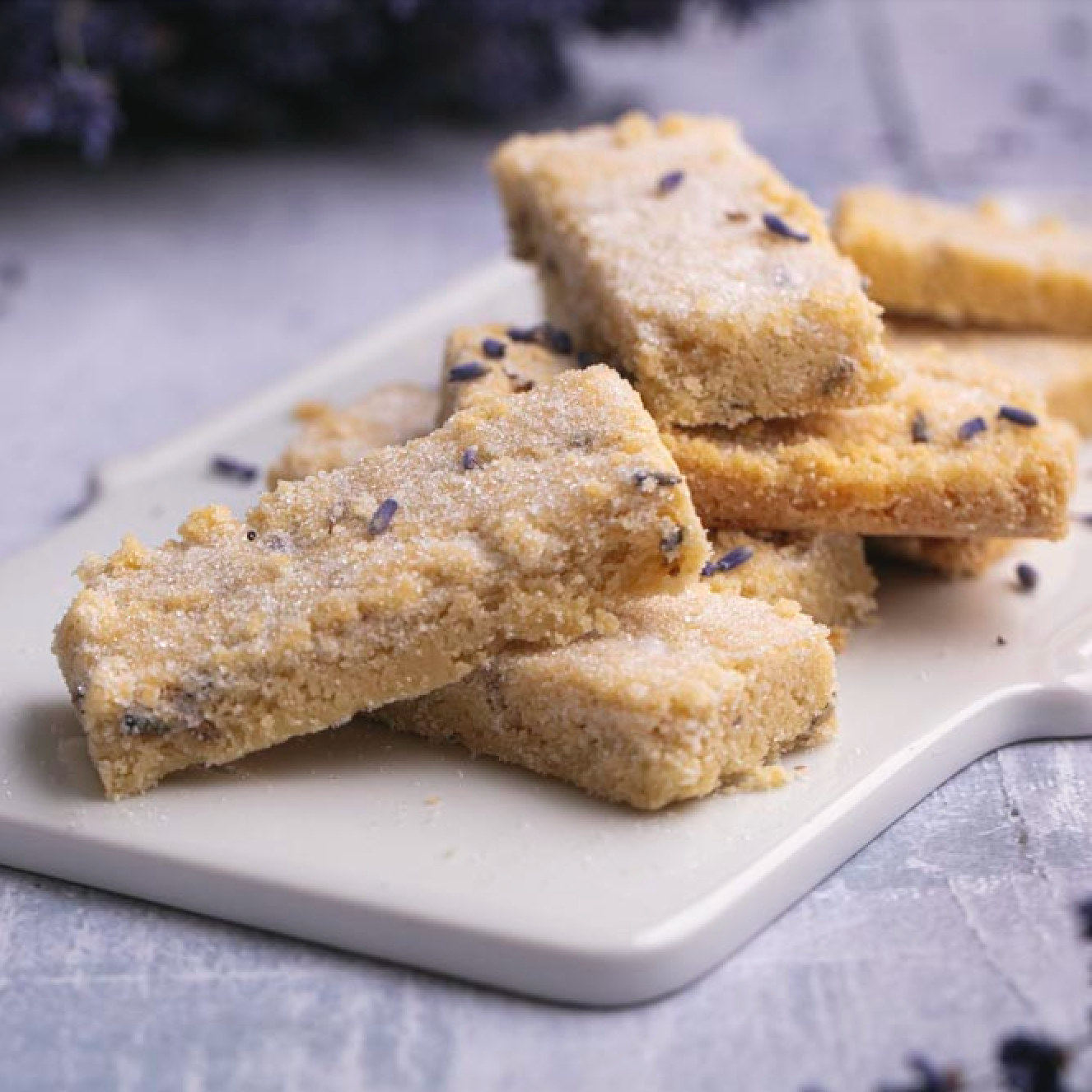 Castle Farm Lavender Shortbread Biscuits…. the tried & tested recipe