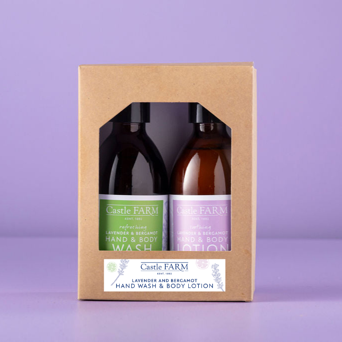 DUO OF BODYWASH & LOTION - LAVENDER & BERGAMOT