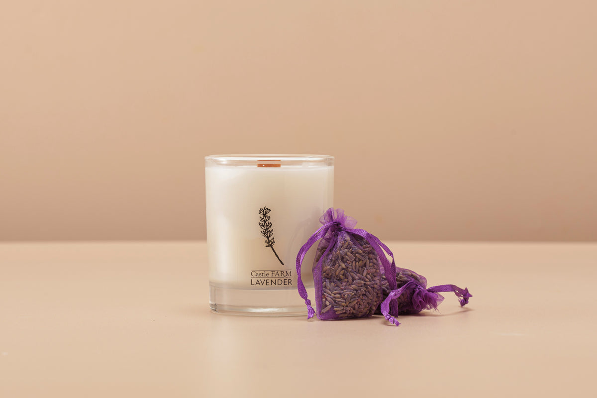 LAVENDER SCENTED CANDLES - 50 HOURS