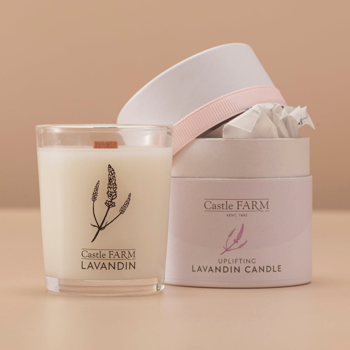 LAVANDIN SCENTED CANDLES - 24 HOURS