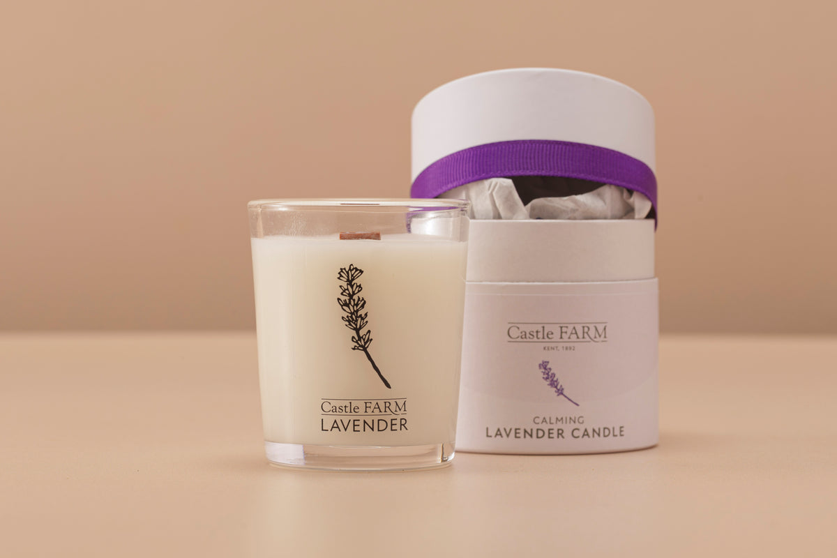 LAVENDER SCENTED CANDLES - 9cl