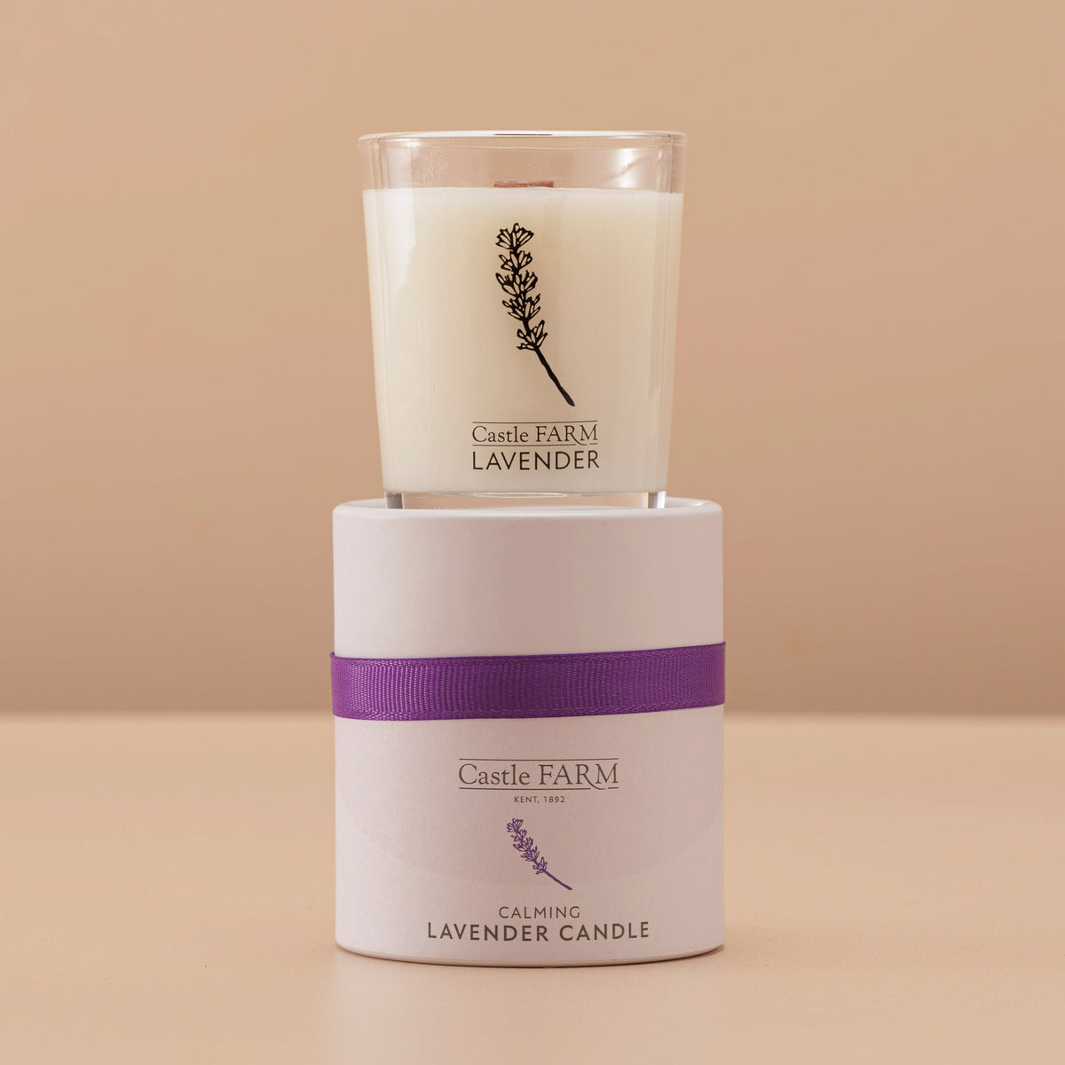 LAVENDER SCENTED CANDLES - 9cl