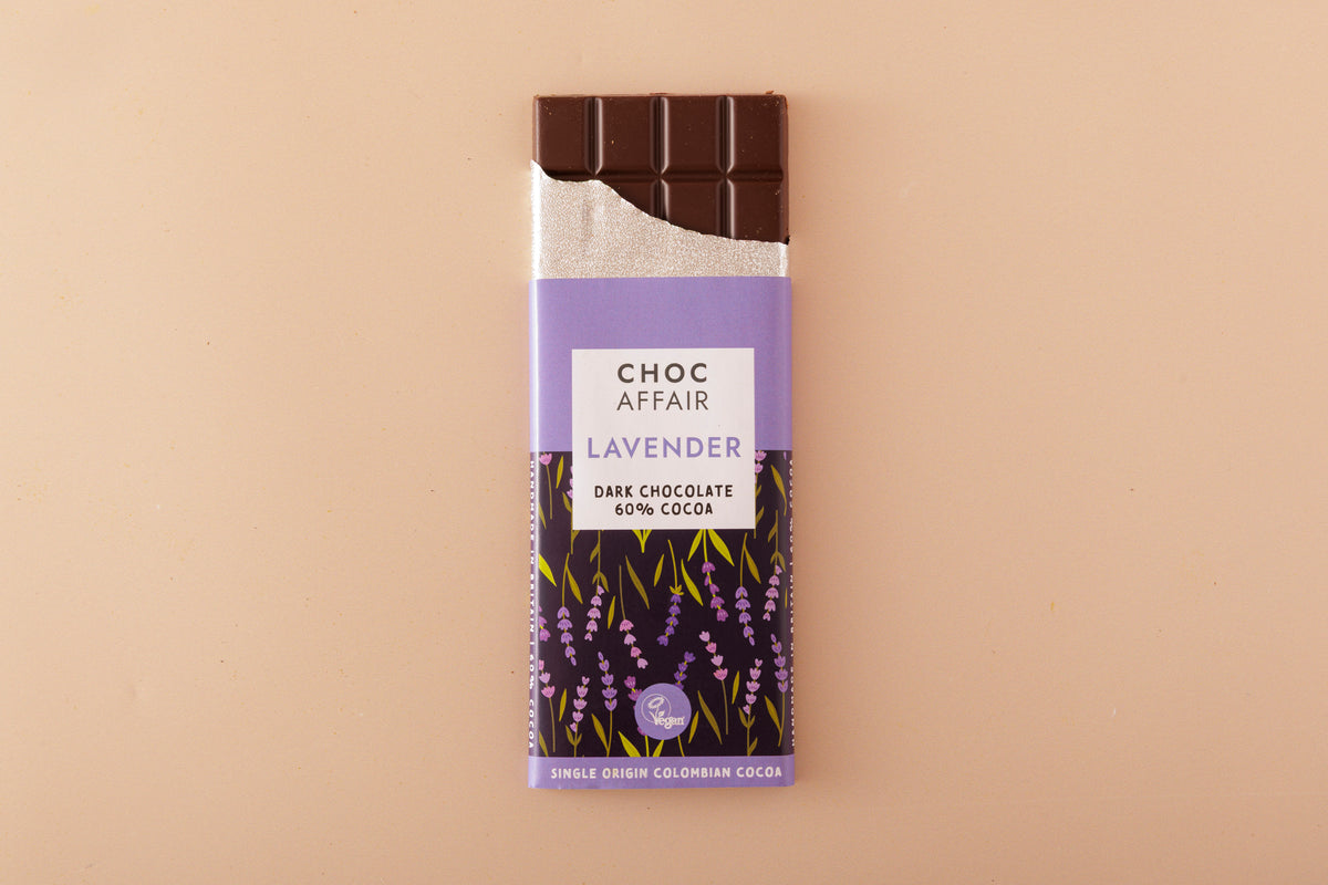 Lavender Milk Chocolate Bar - 90g