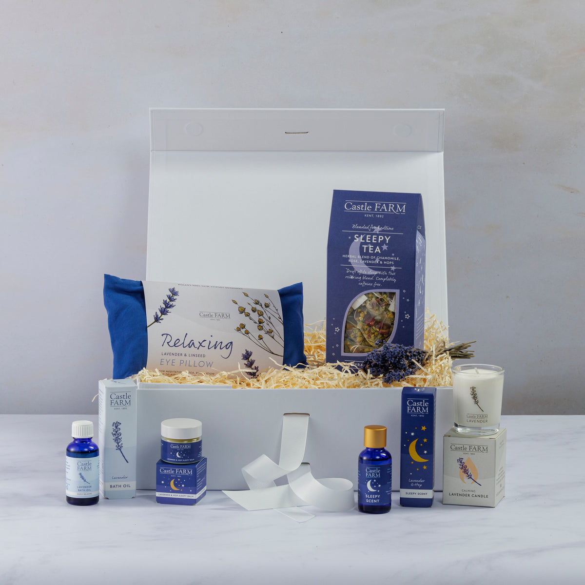 THE ULTIMATE LAVENDER SLEEP HAMPER