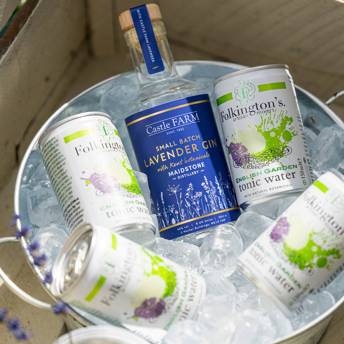 LAVENDER GIN BUCKET - LAVENDER PICNIC PRE-ORDER