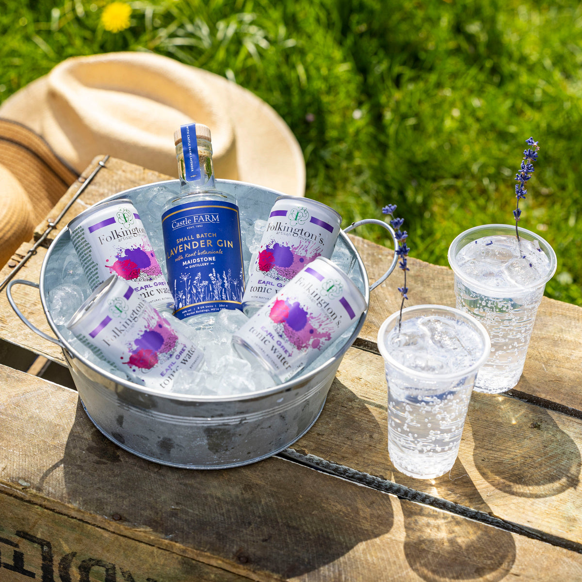 LAVENDER GIN BUCKET - LAVENDER PICNIC PRE-ORDER