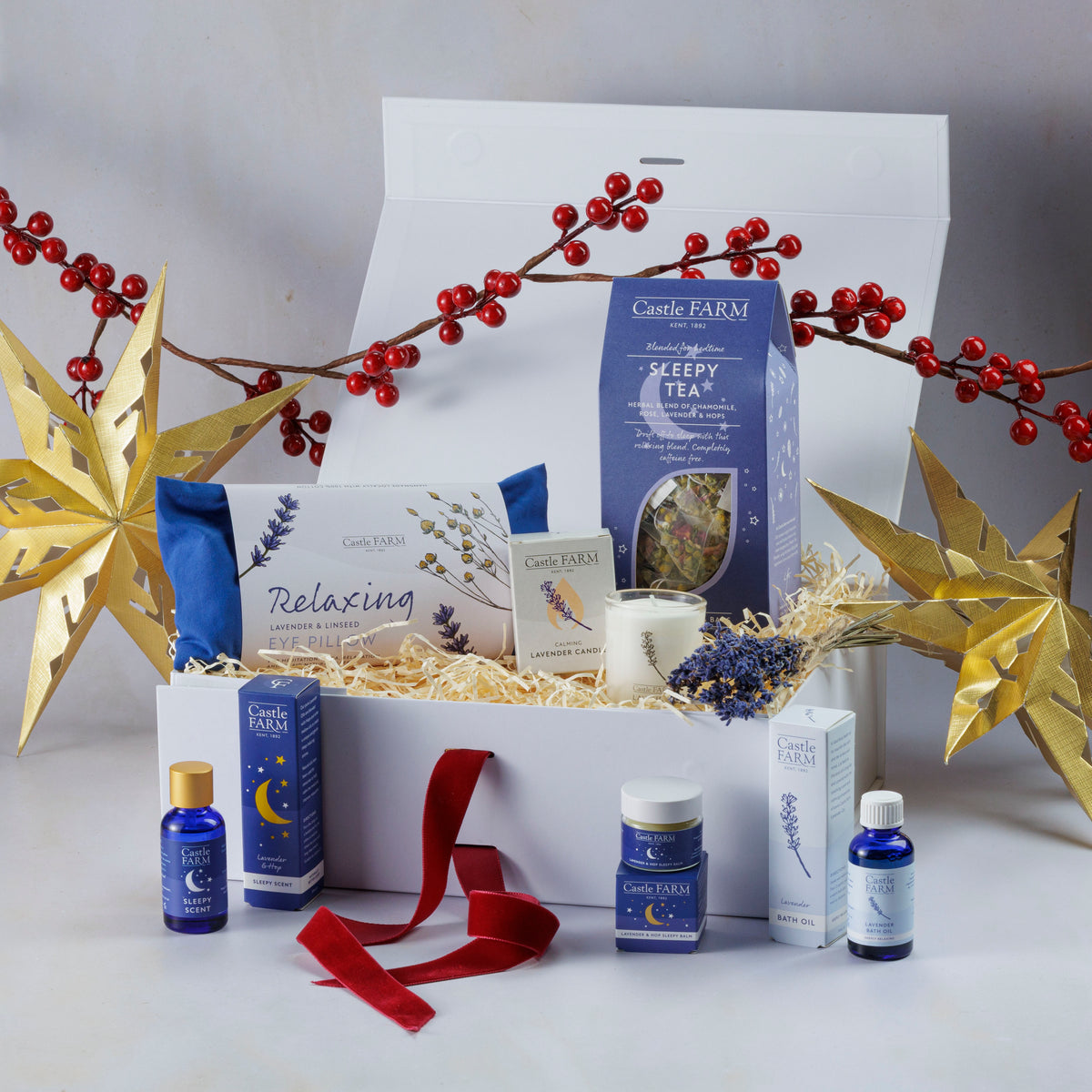 THE ULTIMATE LAVENDER SLEEP HAMPER