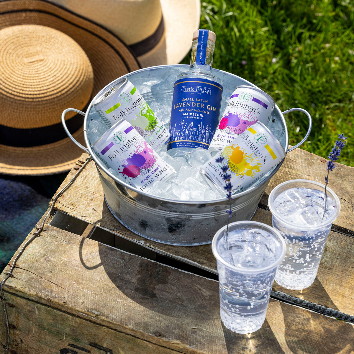 LAVENDER GIN BUCKET - LAVENDER PICNIC PRE-ORDER