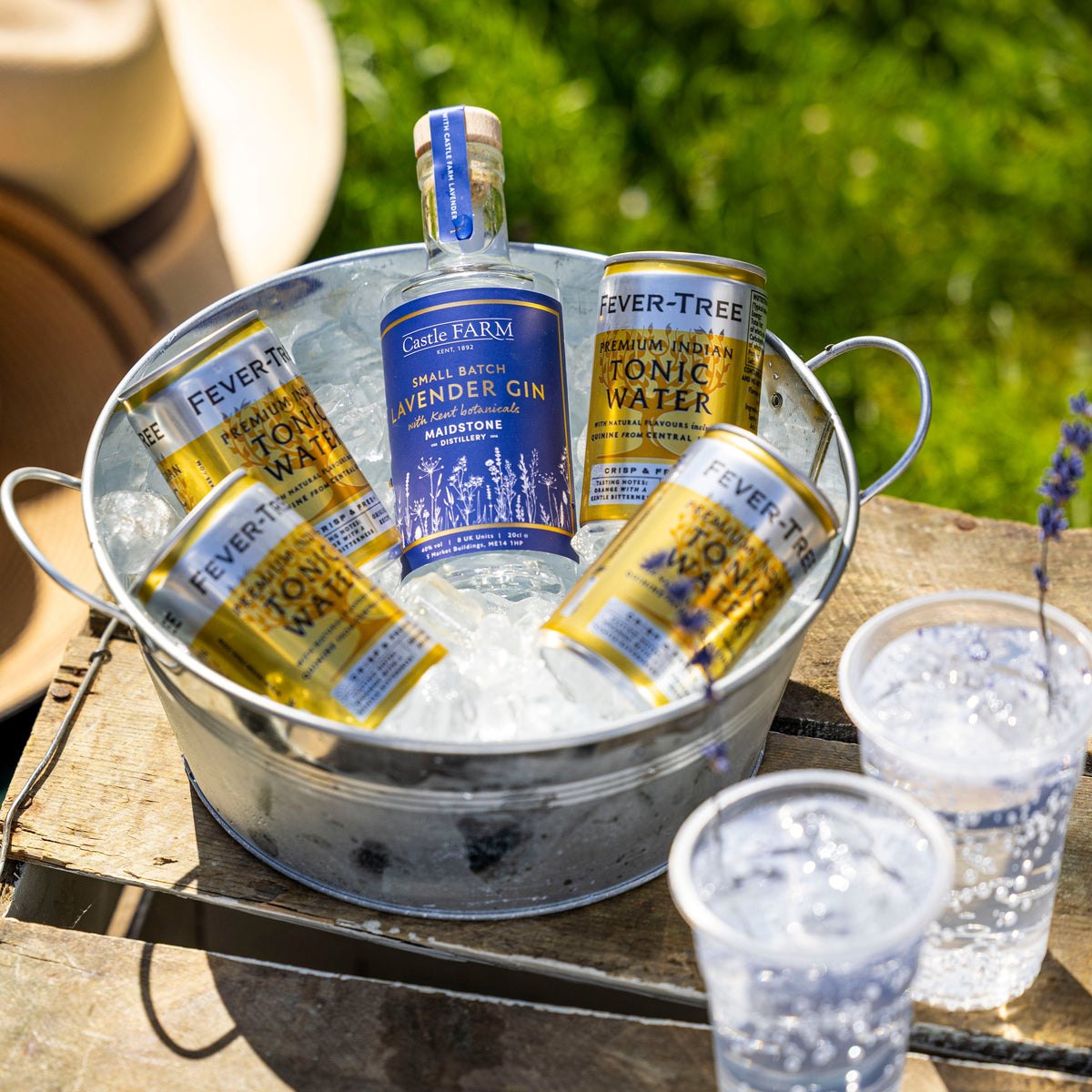 LAVENDER GIN BUCKET - LAVENDER PICNIC PRE-ORDER