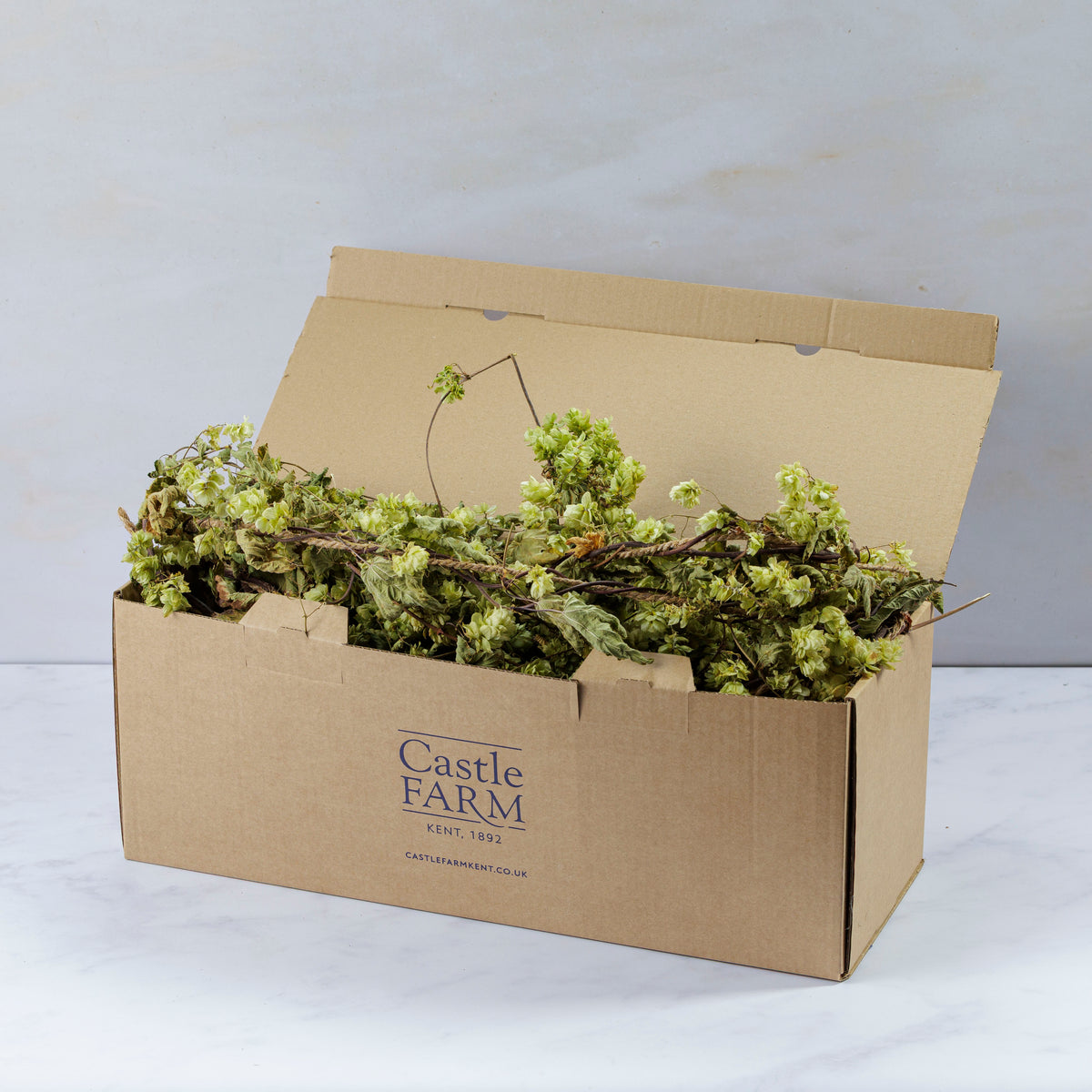 DRIED HOP BINE PIECES