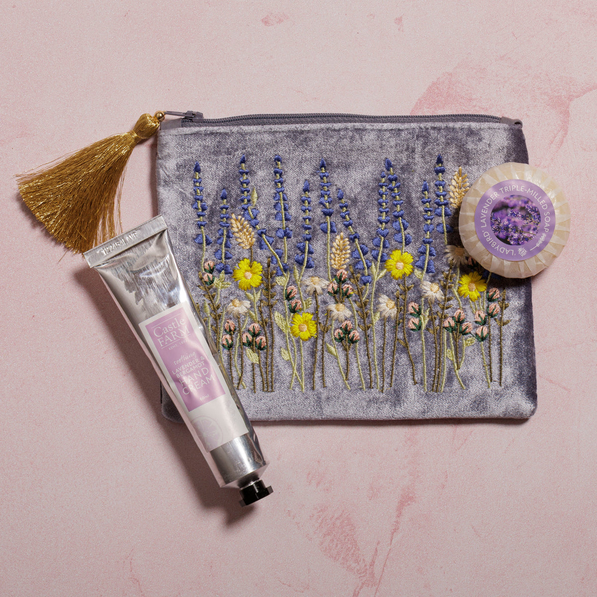 VELVET POUCH GIFT SET