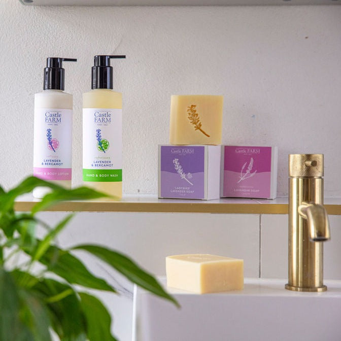 DUO OF BODYWASH AND LOTION - LAVENDER & BERGAMOT