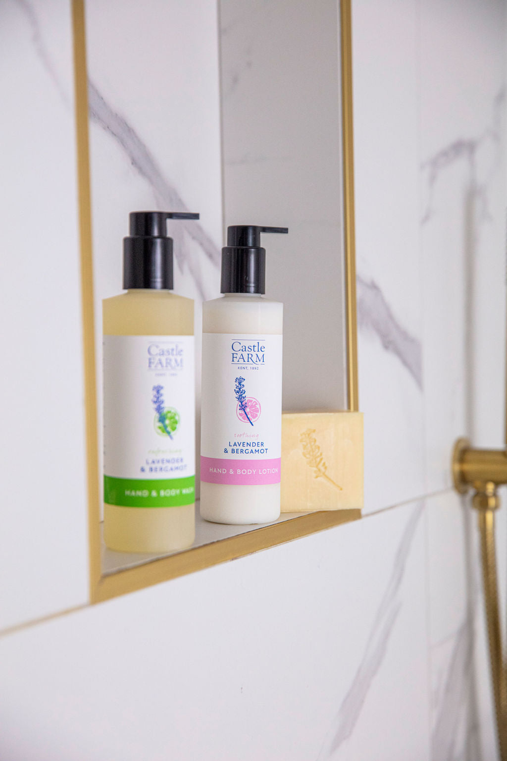 DUO OF BODYWASH &amp; LOTION - LAVENDER &amp; BERGAMOT