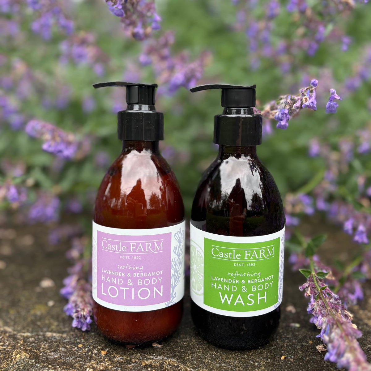 LAVENDER &amp; BERGAMOT REFRESHING HAND &amp; BODYWASH