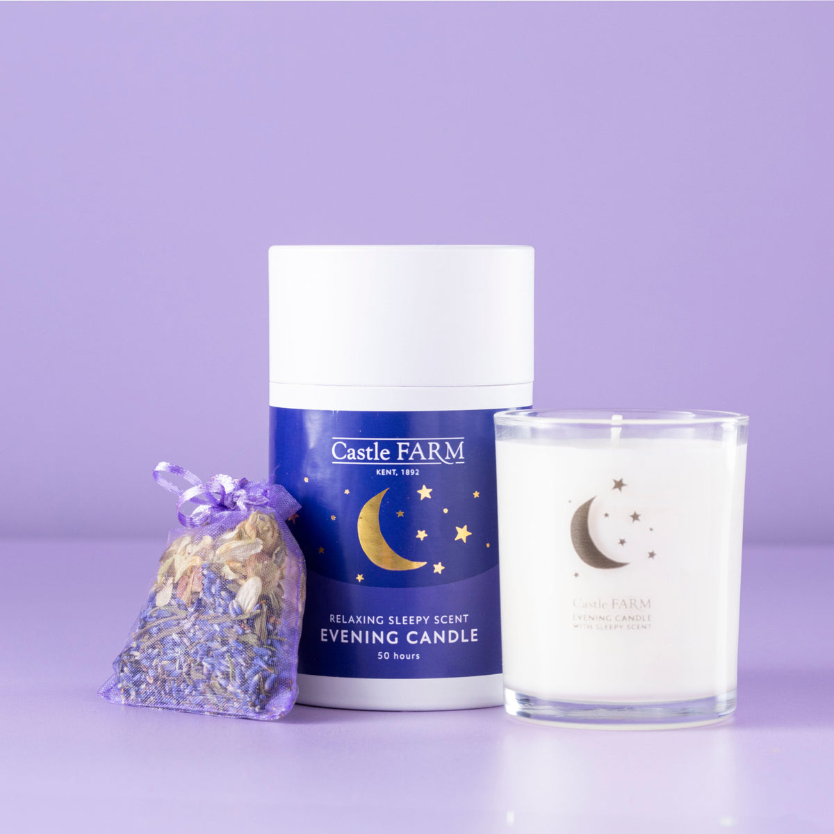 EVENING CANDLE - WITH CALMING SLEEPY SCENT