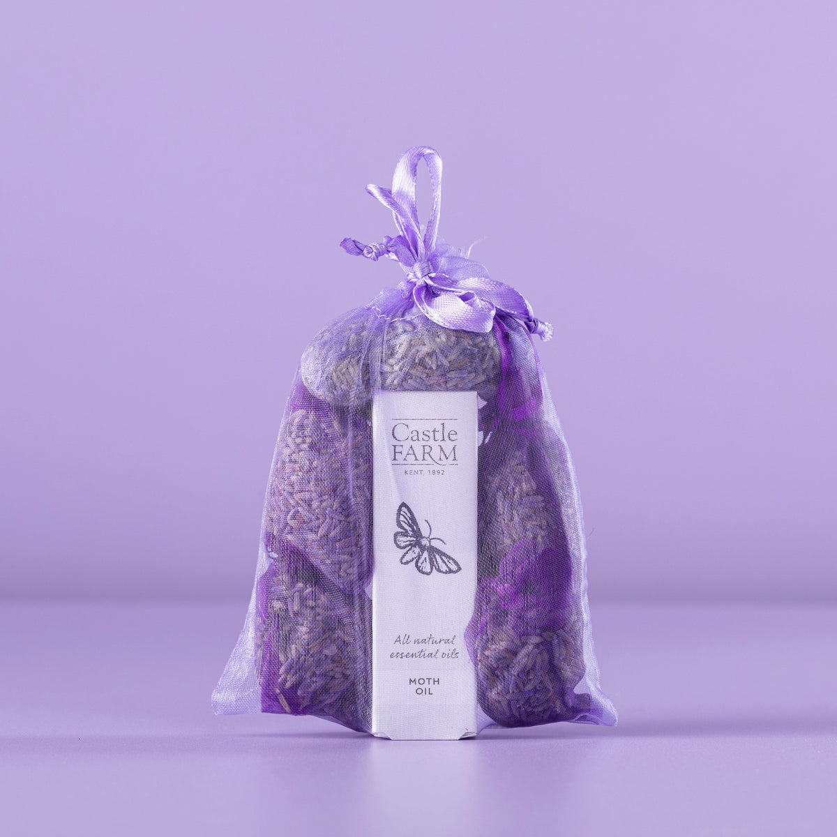 MOTH OIL & ORGANZA LAVENDER BAGS