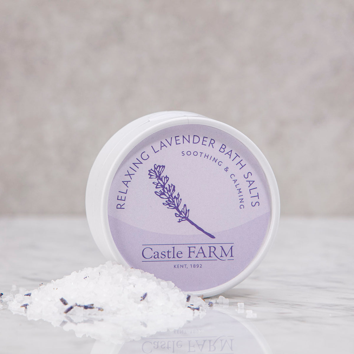 RELAXING LAVENDER BATH SALTS 100G