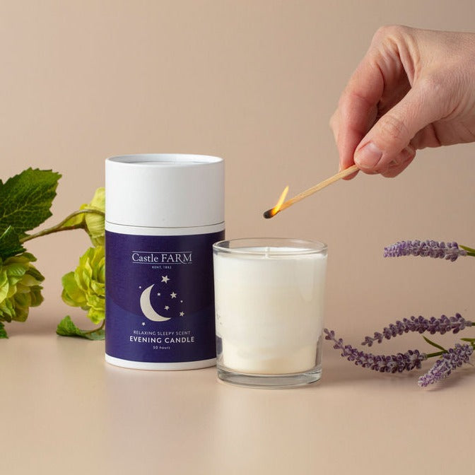 EVENING CANDLE - WITH CALMING SLEEPY SCENT