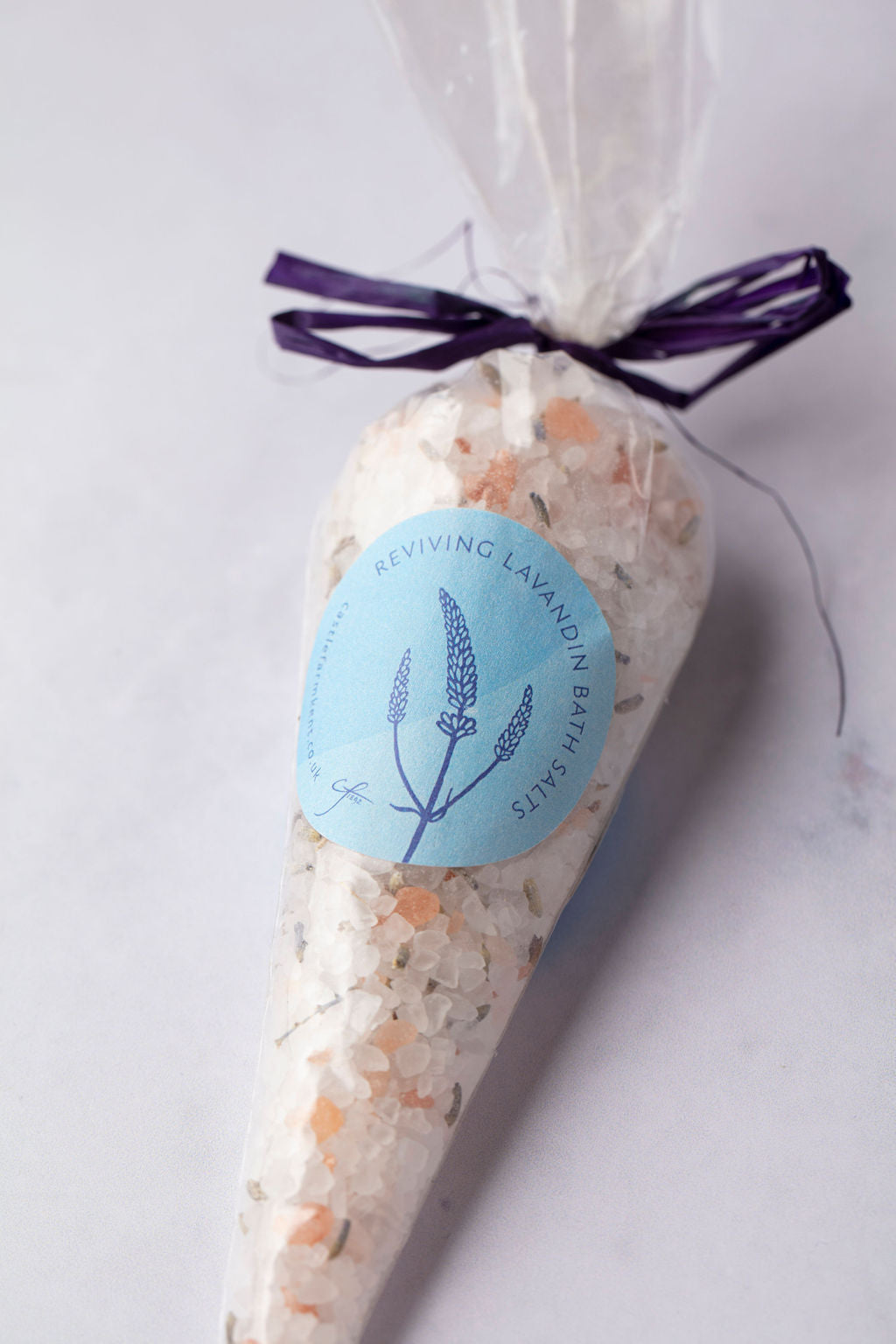 REVIVING LAVANDIN BATH SALTS  CONE