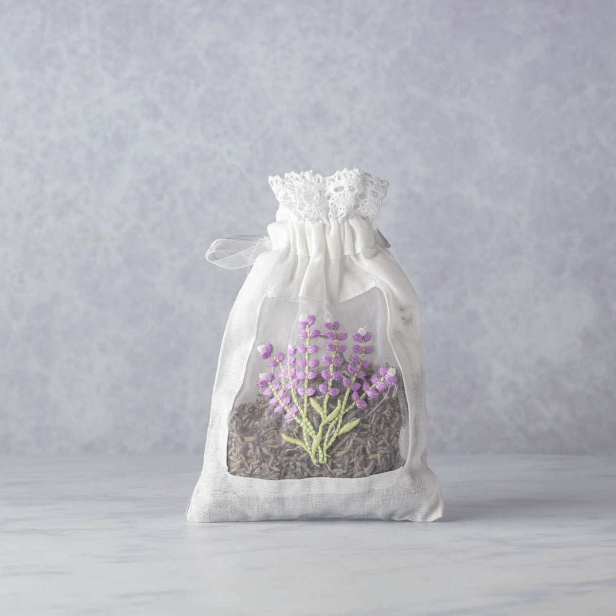 COTTON LAVANDIN SACHET WITH WINDOW