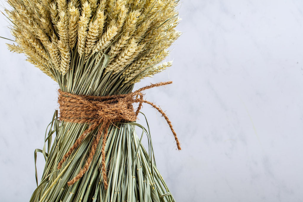 WHEAT STOOK - GREEN