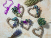 DRIED FLOWER HEART KIT FOR TWO