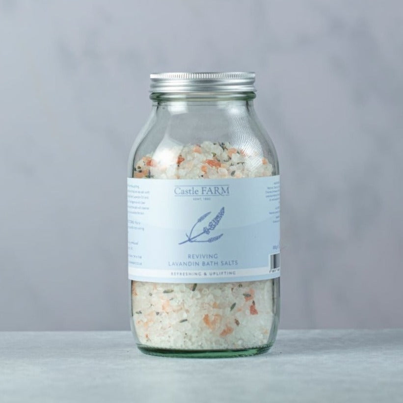 UPLIFTING LAVANDIN BATH SALTS 500G